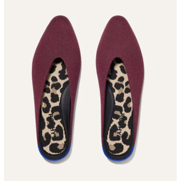 ROTHY'S Almond Toe Demi Mules - Black Cherry (10.5) - Picture 1 of 9